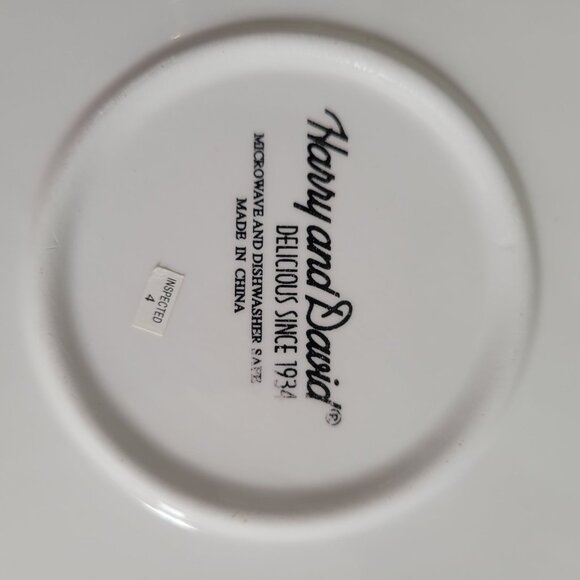 Holiday Serving Plate By Harry & David - Christmas Pinecones Design Green & Red - Picture 5 of 6